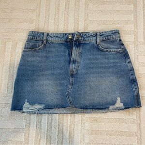 Zara Denim Skirt Size M